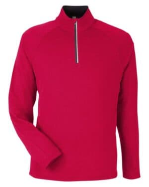 CE418 men's origin performance pique quarter-zip pullover