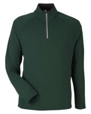 CE418 men's origin performance pique quarter-zip pullover