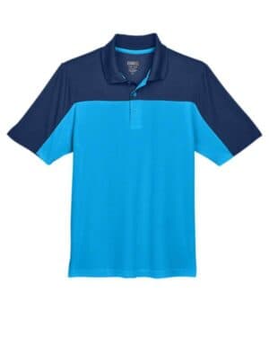 CE101 men's balance colorblock performance piqu polo