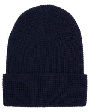 NAVY Yp classics 2501KC waffle cuffed beanie