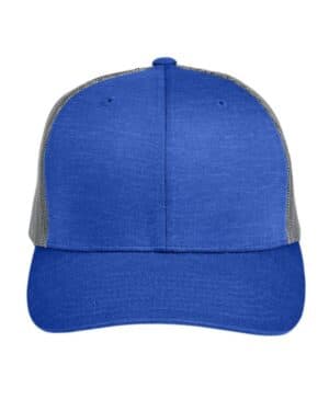 Team 365 TT802Y youth zone sonic heather trucker cap