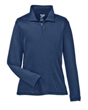 SPORT DARK NAVY Team 365 TT31Y youth zone performance quarter-zip pullover