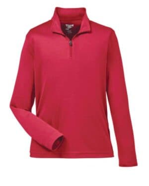 Team 365 TT31Y youth zone performance quarter-zip pullover