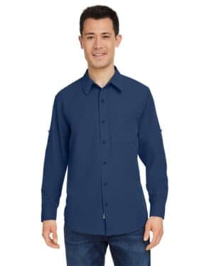 ARCTIC NAVY Marmot M14089 aerobora woven shirt