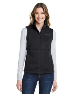 BLACK Marmot M13225 women's dropline vest