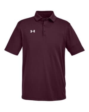MAROON/ WHITE Under armour 1370399 tech polo