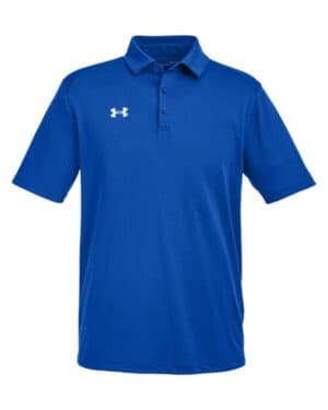 ROYAL/ WHITE Under armour 1370399 tech polo