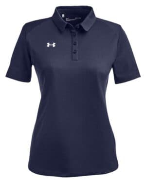 MIDNIGHT NAVY/ WHITE Under armour 1370431 women's tech polo