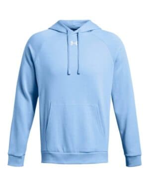 CAROLINA BLUE/ WHITE Under armour 1379757 rival fleece hooded sweatshirt