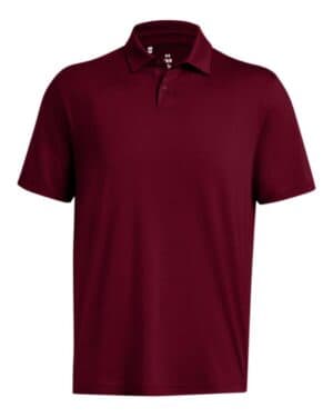 CARDINAL/ WHITE Under armour 1383255 recycled polo