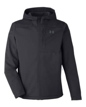 BLACK/ PTC GREY 1371587 coldgear infrared shield 20 hooded jacket