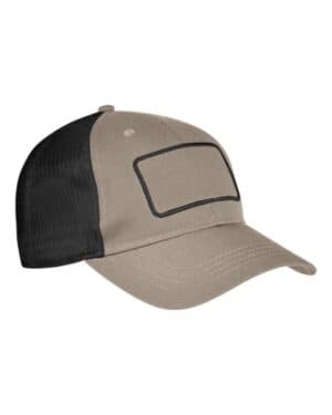 Big accessories BA656T patch trucker cap