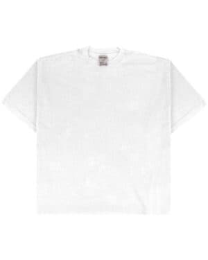 WHITE Shaka wear SHGDD garment-dyed drop-shoulder t-shirt