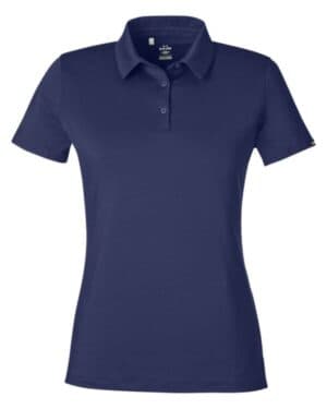 MIDNIGHT NAVY/ BLACK Under armour 1385910 women's recycled polo
