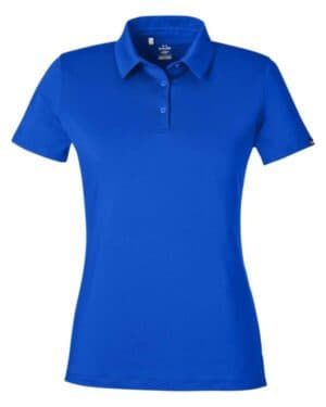 ROYAL/ BLACK Under armour 1385910 women's recycled polo