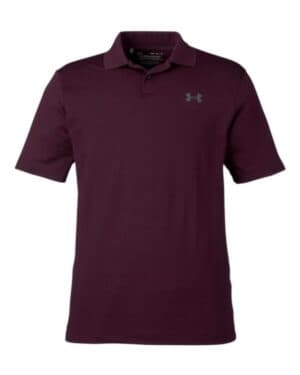 DARK MAROON/ PITCH GREY Under armour 1377374 performance 30 golf polo