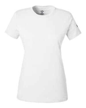 WHITE/ BLACK Under armour 1383284 women's athletic 20 t-shirt