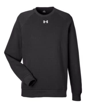 BLACK/ WHITE Under armour 1379755 rival fleece sweatshirt