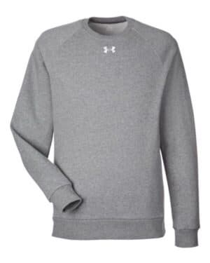 CS GREY LIGHT HEATHER/ WHITE Under armour 1379755 rival fleece sweatshirt