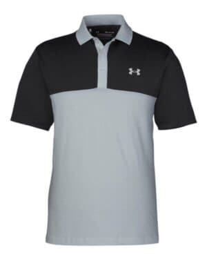 STEEL/ BLACK/ STEEL Under armour 1377375 performance 30 colorblock polo