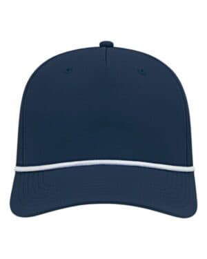 NAVY/ WHITE i7256 Cap america I7256 athletic rope cap