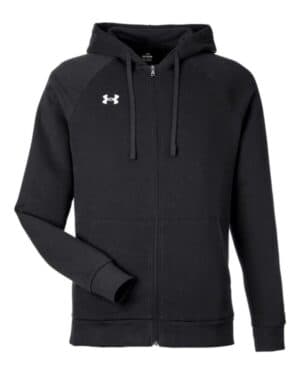 BLACK/ WHITE Under armour 1379767 rival fleece full-zip