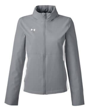 MOD GREY/ WHITE Under armour 1389661 women's rival stretch jacket