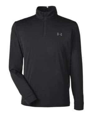 BLACK/ JET GREY Under armour 1370155 playoff quarter-zip pullover