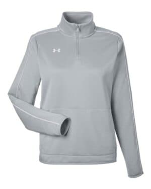 MOD GREY/ WHITE Under armour 1383274 women's command quarter-zip 20 pullover