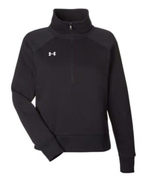 Under armour 1379492 women's rival fleece quarter-zip pullover