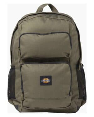 MOSS GREEN Dickies DZ22C 23l double zip pocket backpack