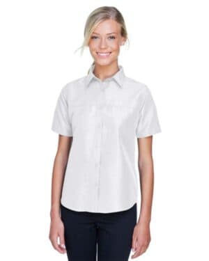 WHITE M580W women's key west short sleeve performance staff shirt