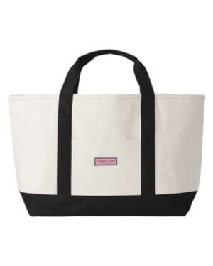 BLACK Vineyard vines D000240 captain tote bag