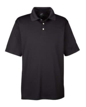 BLACK 8445 men's cool & dry stain-release performance polo