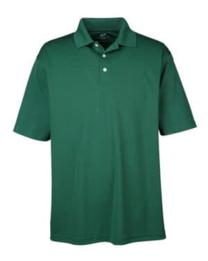FOREST GREEN 8445 men's cool & dry stain-release performance polo