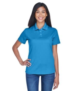 8445L women's cool & dry stain-release performance polo