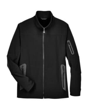 88138 men's three layer fleece bonded shell technical jacket