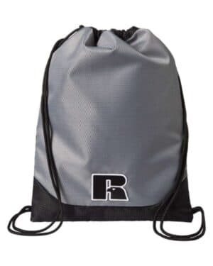 GREY Russell athletic UB84UCS lay-up carrysack drawstring bag
