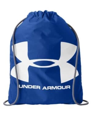 ROYAL/ STEEL Under armour 1240539 ozsee sackpack drawstring bag