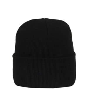BLACK Outdoor cap OC870 knit beanie