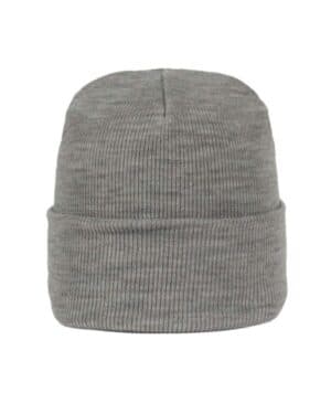 LIGHT HEATHER GREY Outdoor cap OC870 knit beanie
