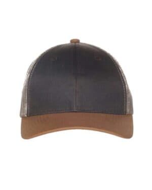 BROWN/ KHAKI/ DUCK Outdoor cap HPD615M tri-color mesh back trucker cap