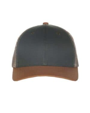 Outdoor cap HPD615M tri-color mesh back trucker cap