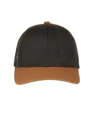 BROWN/ MOSSY OAK/ BROWN Outdoor cap HPC615M camo mesh cap