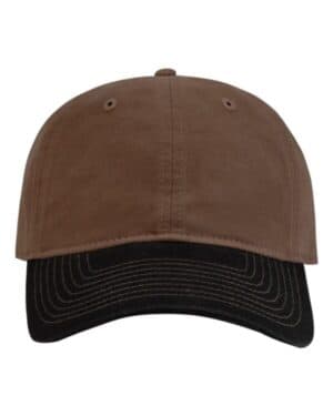 FIELD KHAKI/ BLACK Dri duck 3205 truman cap