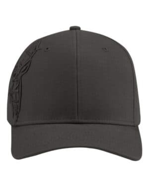 CHARCOAL Dri duck 3321 3d buck pro cap