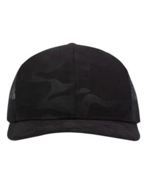 BLACK Dri duck 3372 honor flag cap