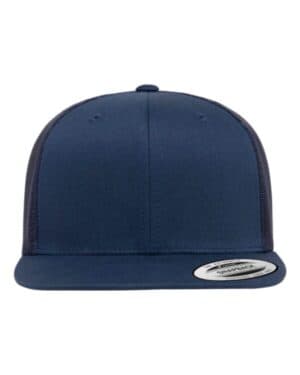 NAVY Yp classics 6609 retro high profile trucker cap