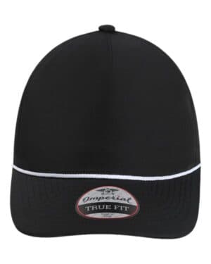 BLACK/ WHITE Imperial 5054U the harrison cap