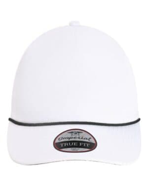 WHITE/ BLACK Imperial 5054U the harrison cap